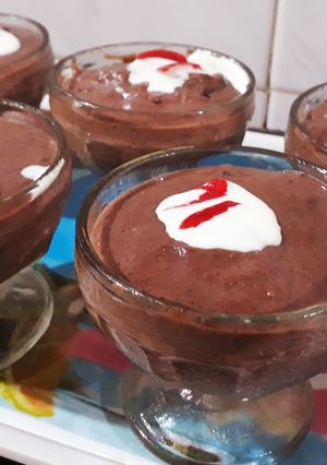 চকোলেট ম্যুস (chocolate mousse recipe in bengali) রেসিপির প্রধান ছবি