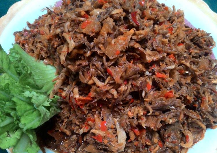 Resep JAMUR PEDAS NDJEDIR Anti Gagal