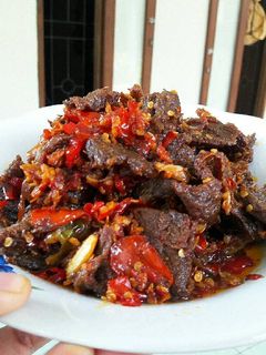 Foto resep Dendeng kering balado