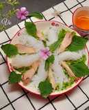 Bún nưa chấm eat clean