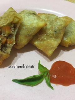 Foto resep Pangsit Isi Daging Cincang Madu