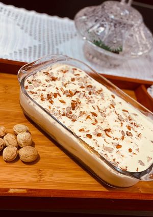 A picture of Khubani ka custard.