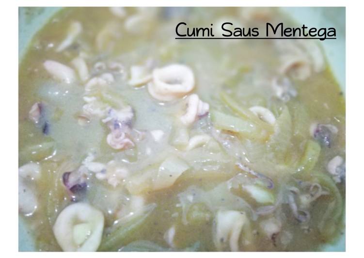 Resep Cumi Saus Mentega || Resep Simpel buat lauk bekal yang Bisa Manjain Lidah