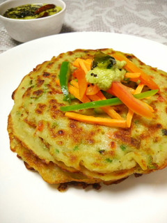 A picture of Veggie Pancake.