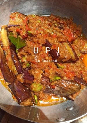 Foto resep 11. Sambal Terong Ungu