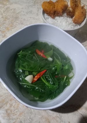 Foto resep Sayur bening bayam