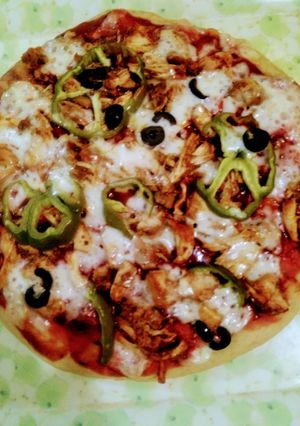 A picture of Without yeast 🍕 pizza.