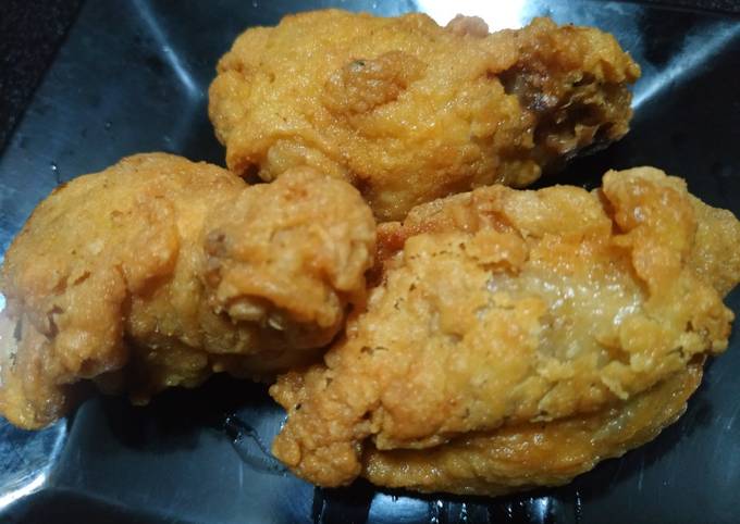 Ayam karage tanpa telur