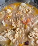 Moqueca de Pescada e camarão