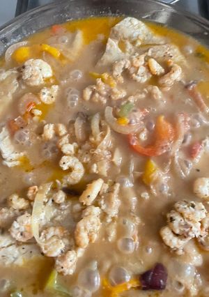 Foto de Moqueca de Pescada e camarão