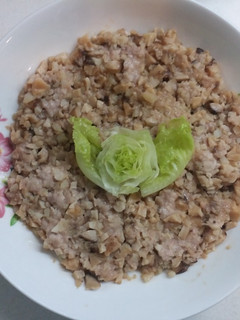 Foto resep Stim daging babi dengan jamur shitake kering