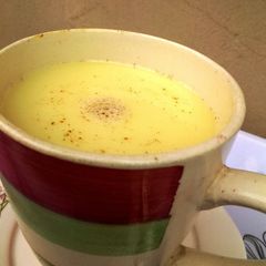 A picture of Cinnamon In Golden Milk.