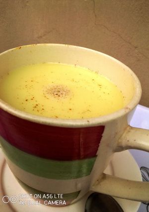 A picture of Cinnamon In Golden Milk.