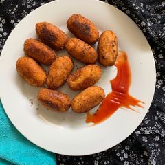 A picture of Leftover Idli Nuggets.