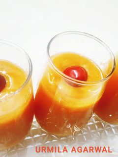 मिक्स फ्रूट जूस (Mix fruit juice recipe in hindi) रेसिपी मुख्य फोटो