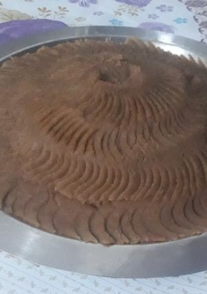 عکسی از دستور حلوا آرد ساده