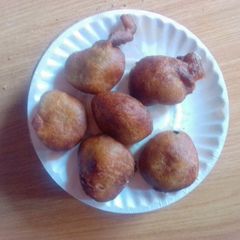 A picture of Banana puff-puff.