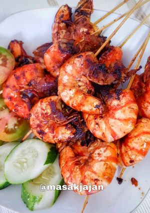 Foto resep Udang panggang teflon simple