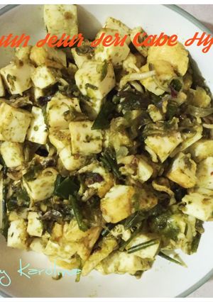 Foto resep Putih Telur Teri Cabe Hijau