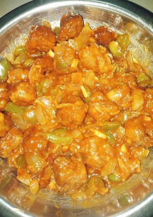 A picture of Chole Capsicum.