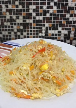 Foto resep Bihun putih