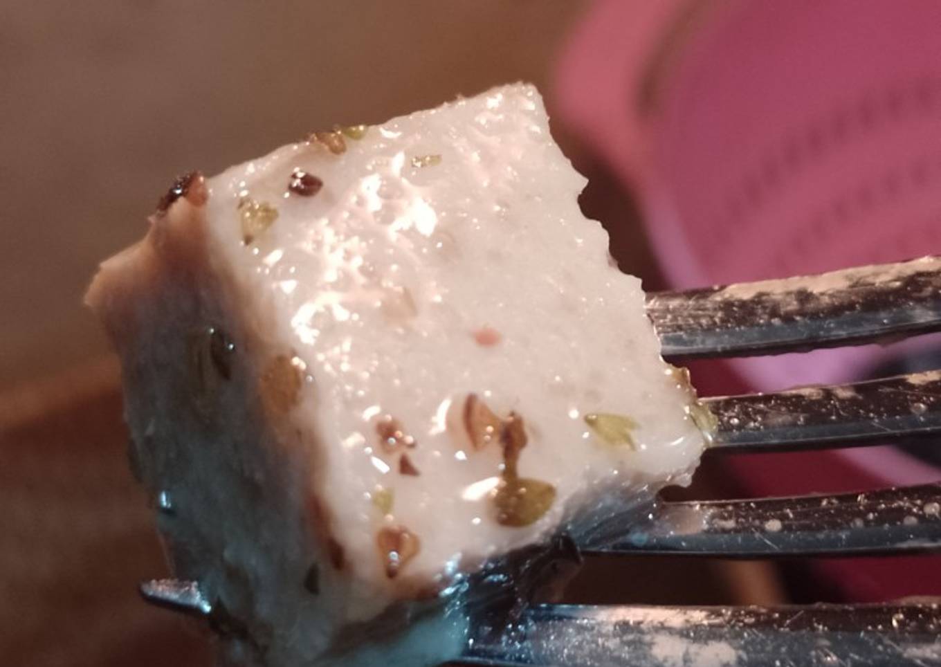 Tofu feta vegano de lentejas