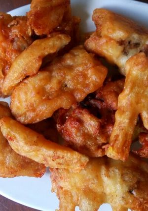 Hình của món Gà tẩm bột chiên.