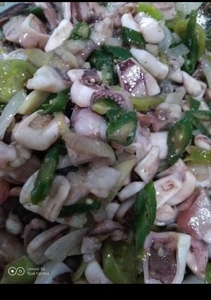 Foto resep Cumi cabe ijo