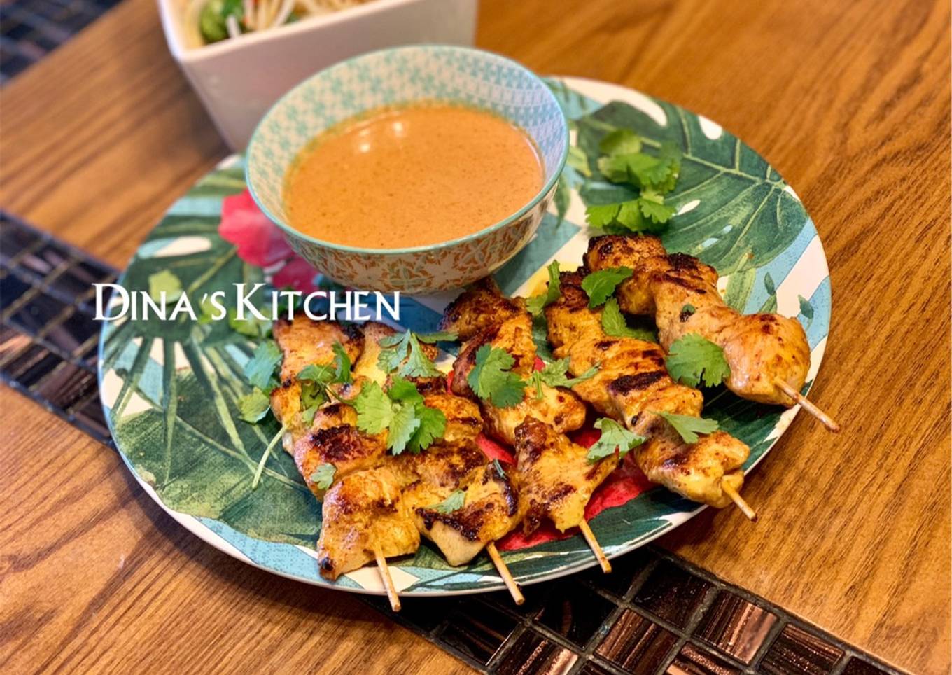 Thai Chicken Satay / Sate Ayam ala Thailand