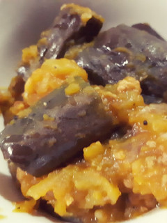 A picture of Stir-fry Squash and eggplant.
