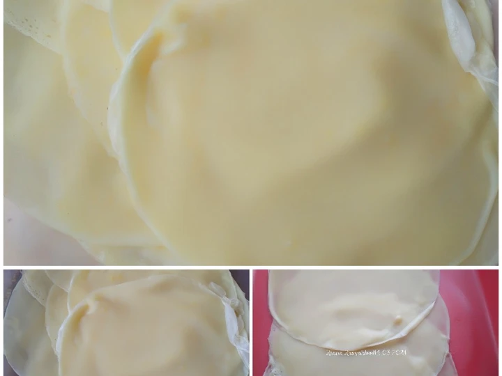 Langkah Mudah untuk Membikin Resep #kulit Risol super lembut no retak²😁 yang Uenak Anti Ribet, Uenak Banget
