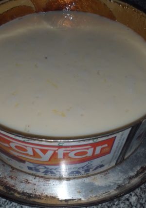 Una foto de Flan casero con leche en polvo súper económico