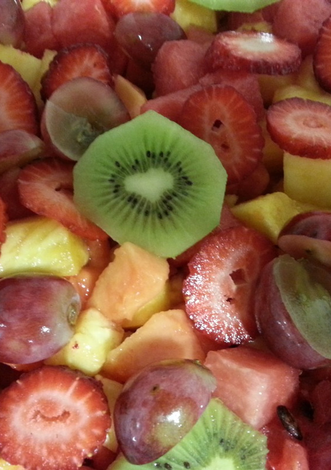 Una foto de Ensalada de frutas