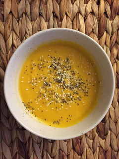 Una foto de Crema de zapallo (sin gluten - sin lactosa)