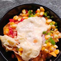 A picture of Fireless cheese nachos.