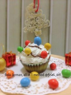 Foto resep Bolu Jerman praktis, all in 1 method