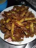3 spice Baisan Aloo Fries