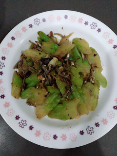 豆豉小魚乾炒苦瓜 的食譜成品照片