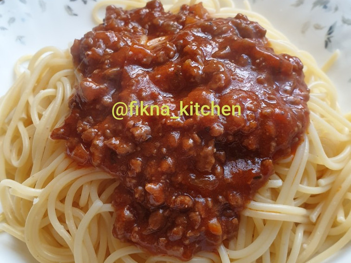 Standar Bagaimana cara membuat Saus spaghetti bolognese  istimewa