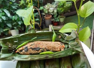 Foto resep Pepes oncom(pepes dage) cirebon #4