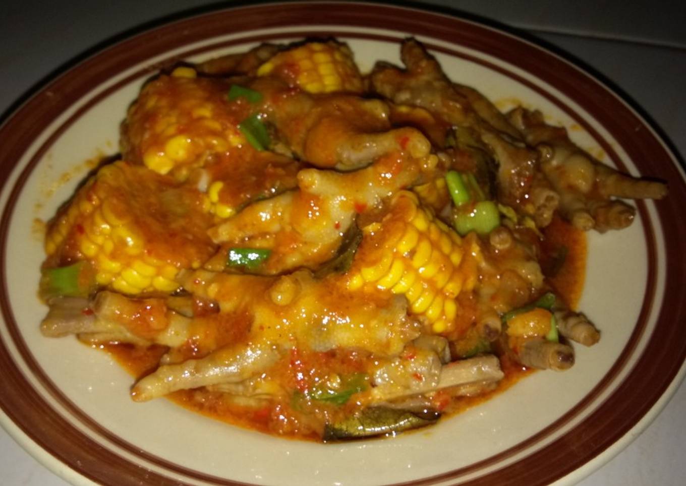 Ceker saus padang