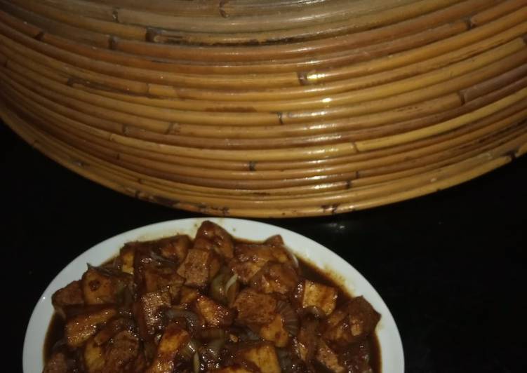 Resep Semur Tahu Kulit Mudah