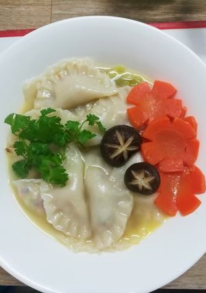 A picture of Pork Dumplings (Sủi cảo).