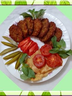 عکسی از دستور کباب شامی با نون روغنی