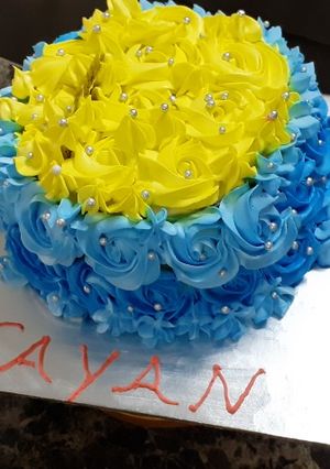 A picture of Vanilla cake.