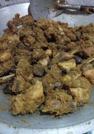 Foto resep Ayam likku kering khas bugis(ayam lengkuas)