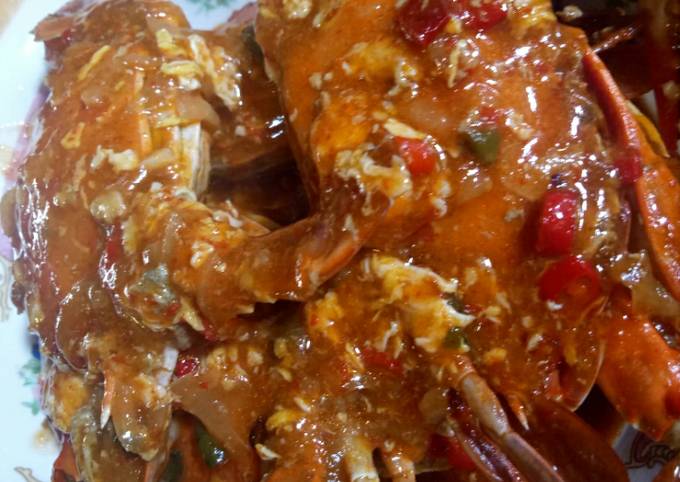 Kepiting Saus Padang