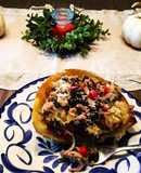 Spaghetti squash con pavo 🦃 súper deli (Gluten free y dairy free)