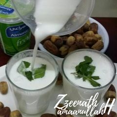 A picture of Ayran - Middle Eastern Savoury Yoghurt Drink.