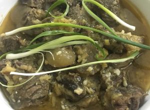 Hình của món Bò kho tiêu.